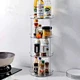 susan turntable food storage container for kitchen